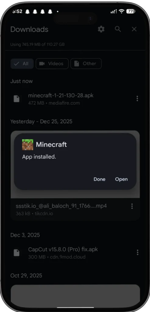 Minecraft APK